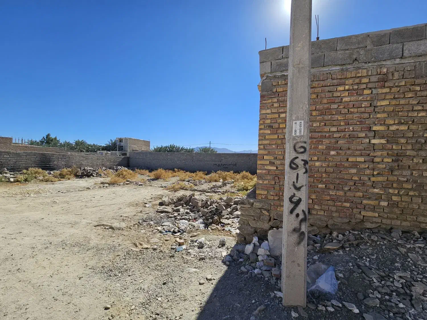 زمین بلور بهداشت ۲۳ کنارمسجد|فروش زمین و ملک کلنگی|سراوان, |دیوار