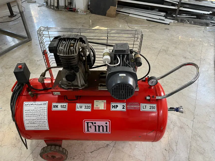 کمپرسور باد 250 لیتری Fini ایتالیا MK102|ابزارآلات|تهران, لاله زار|دیوار
