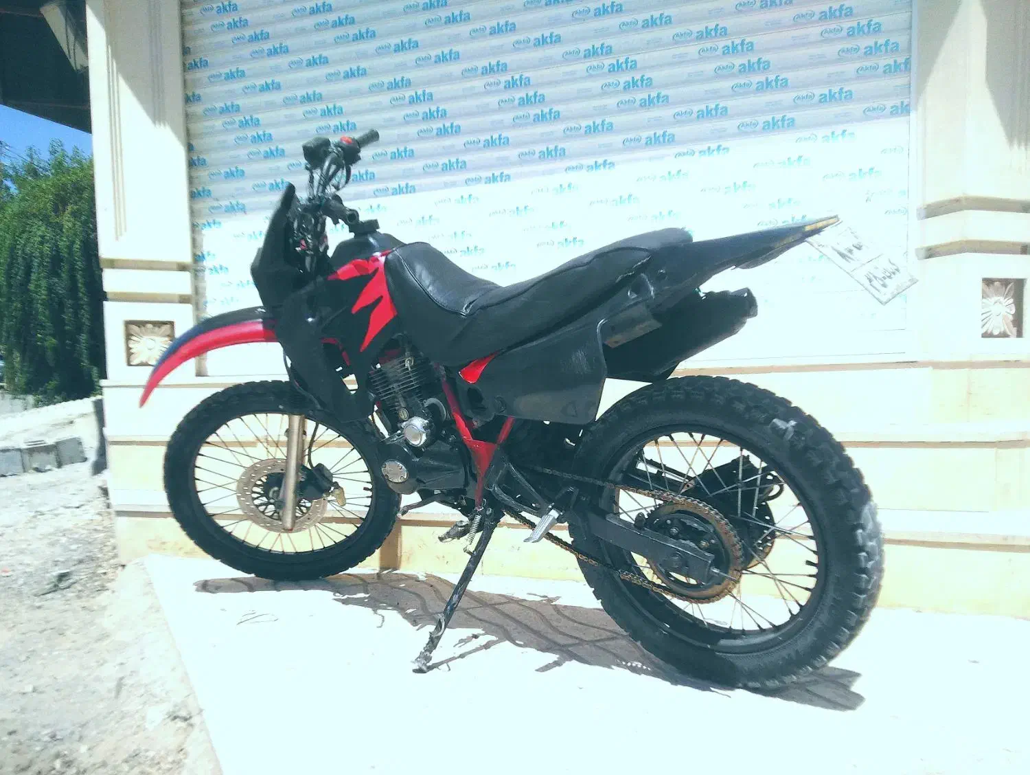 موتور تریل|موتورسیکلت|بافت, |دیوار