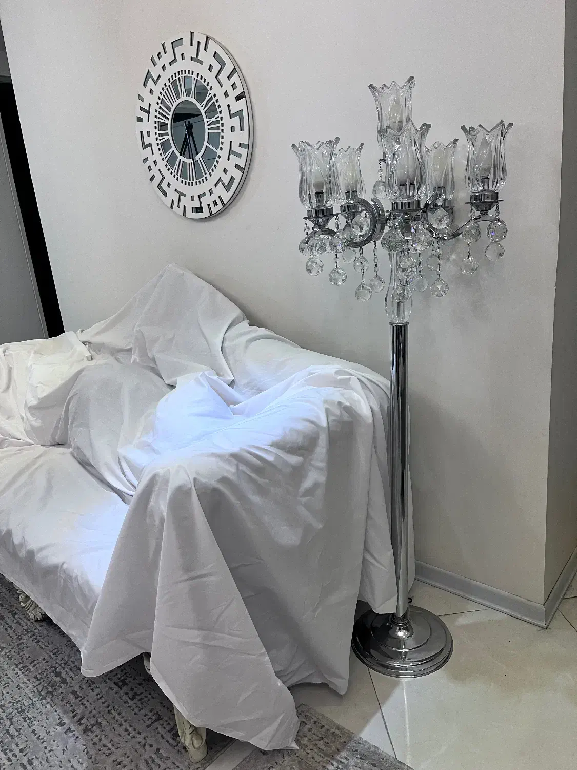 آباژور کنار سالنی ۶شعله|چراغ خواب و آباژور|تهران, فرودگاه مهرآباد|دیوار