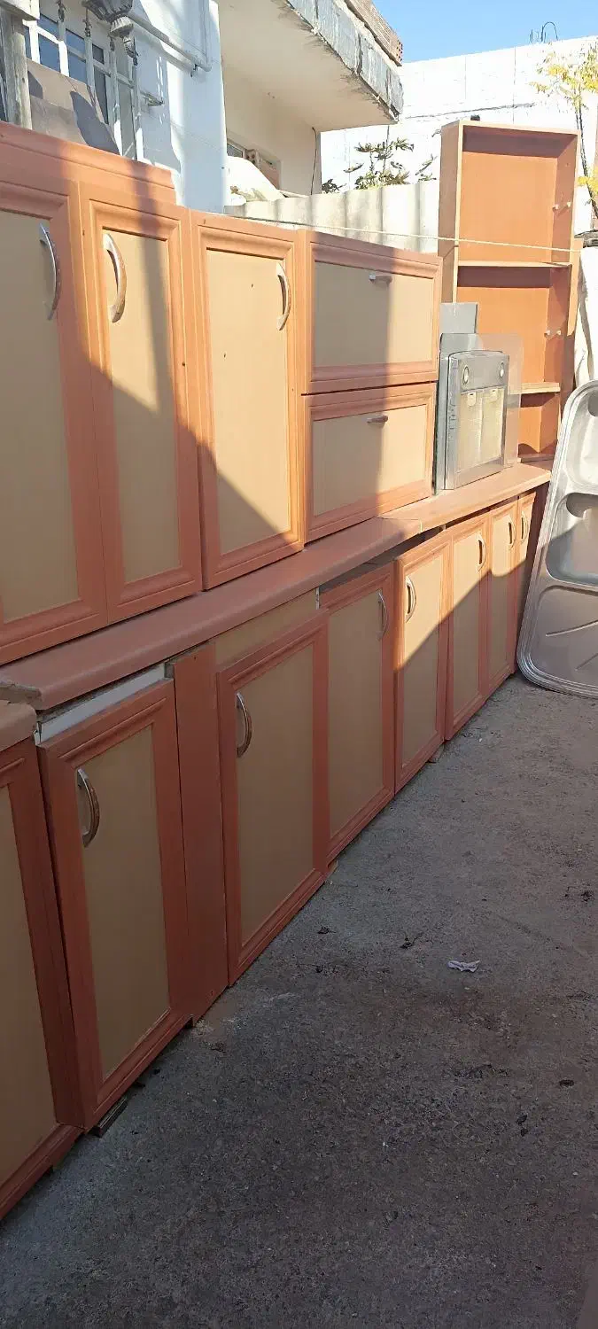 کابینت ام دی اف و سینک و هود شهر دلند|مصالح و تجهیزات ساختمان|گنبد کاووس, |دیوار