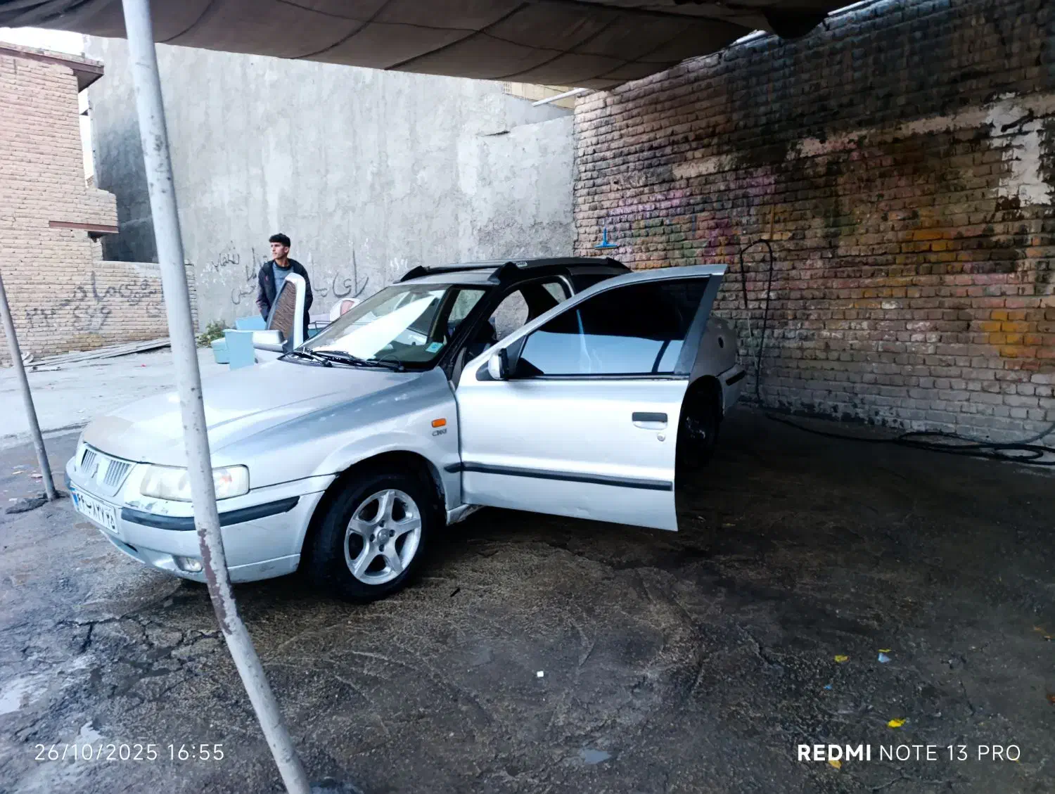 سمند 84دوگانه کارخانه سه تکه رنگ|خودرو سواری و وانت|ارومیه, |دیوار