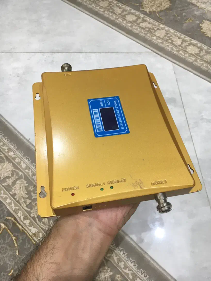 تقویت کننده موبایل دوباند مدل طلایی GSM|لوازم جانبی موبایل و تبلت|تهران, تولید دارو|دیوار