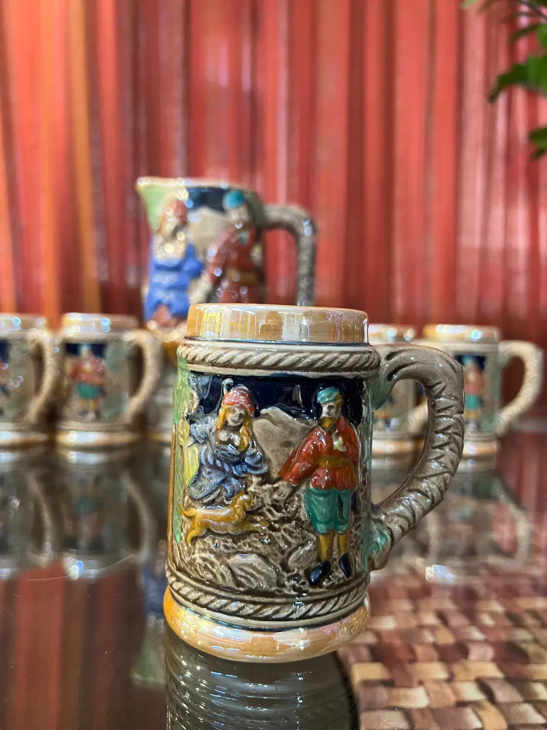 سرویس پارچ و لیوان آنتیک|ظروف سرو و پذیرایی|تهران, ستارخان|دیوار