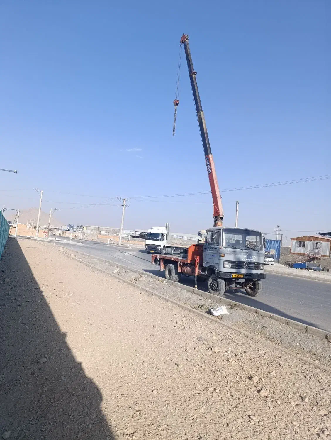 جرثقیل جابجایی و نصب|خدمات حمل و نقل|خمینیشهر, |دیوار