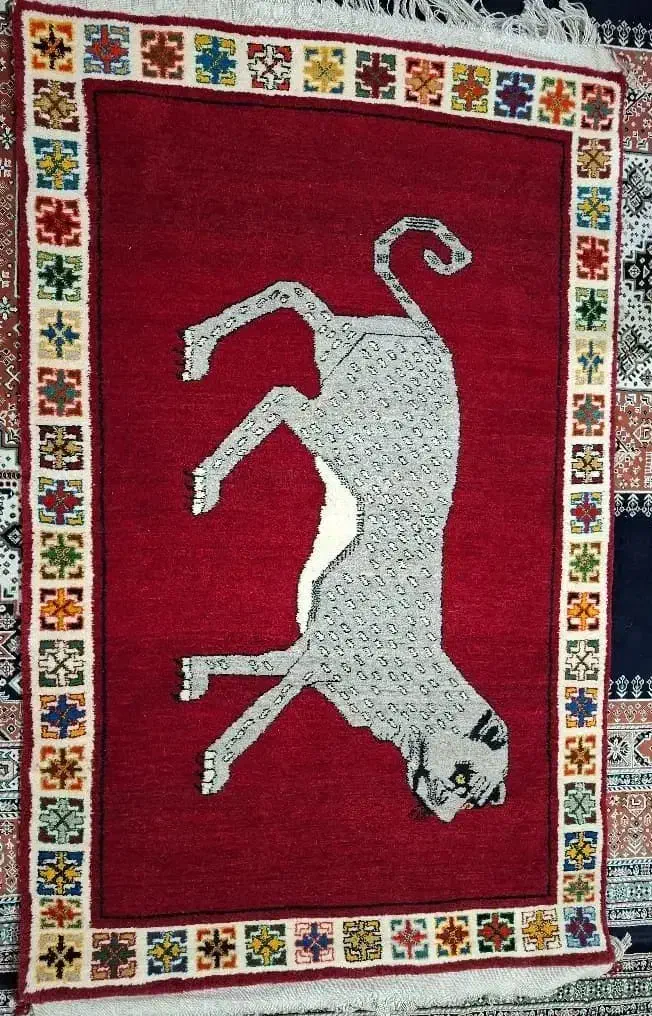 قالی دستباف قشقایی|فرش|کوه چنار, |دیوار