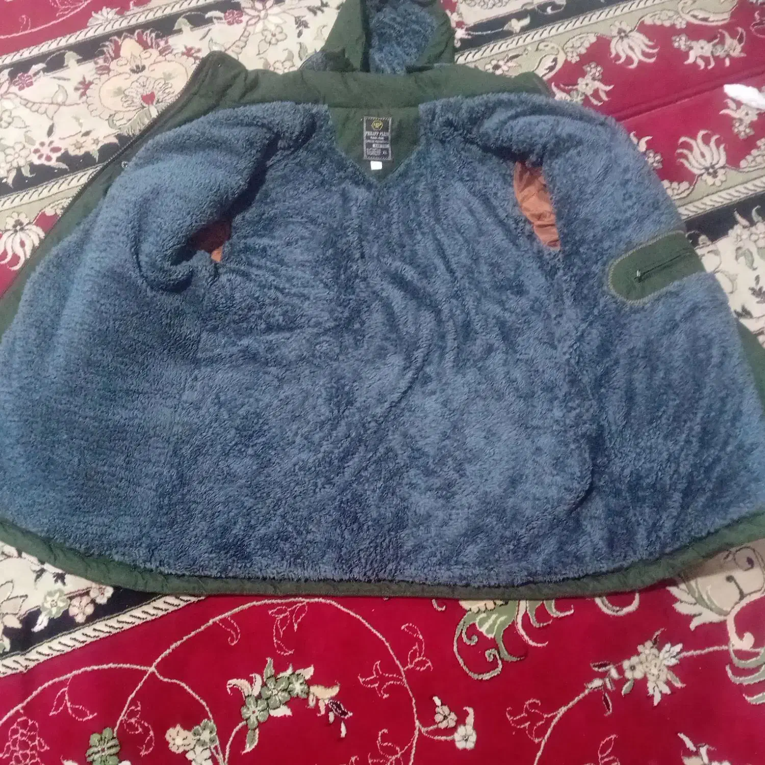 کاپشن فری سایز خز دار|لباس|خاش, |دیوار