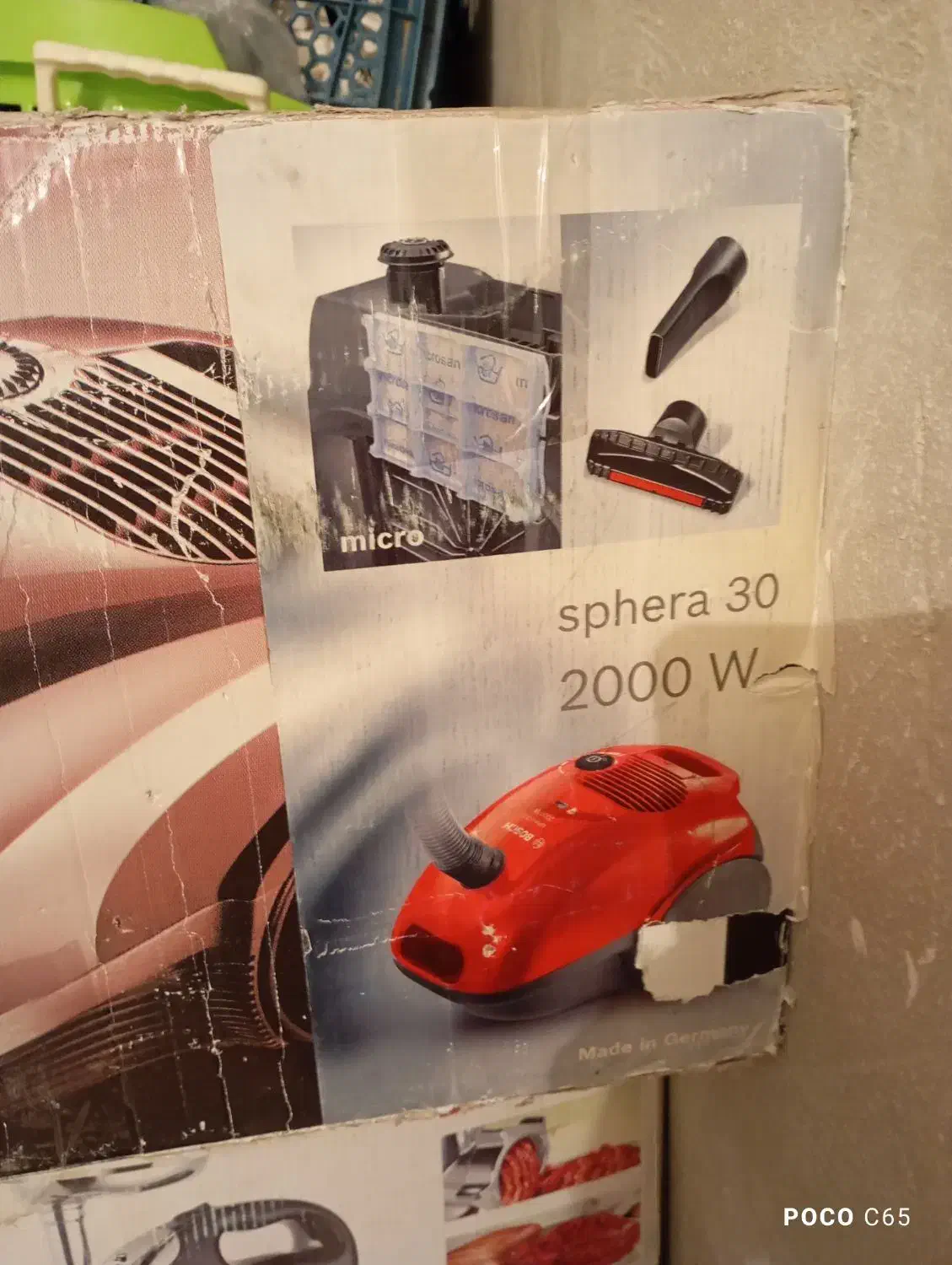 جاروبرقی 2000وات بوش نیاز به تعمیر|جاروبرقی، جارو شارژی، بخارشو|محمدیه-قزوین, |دیوار