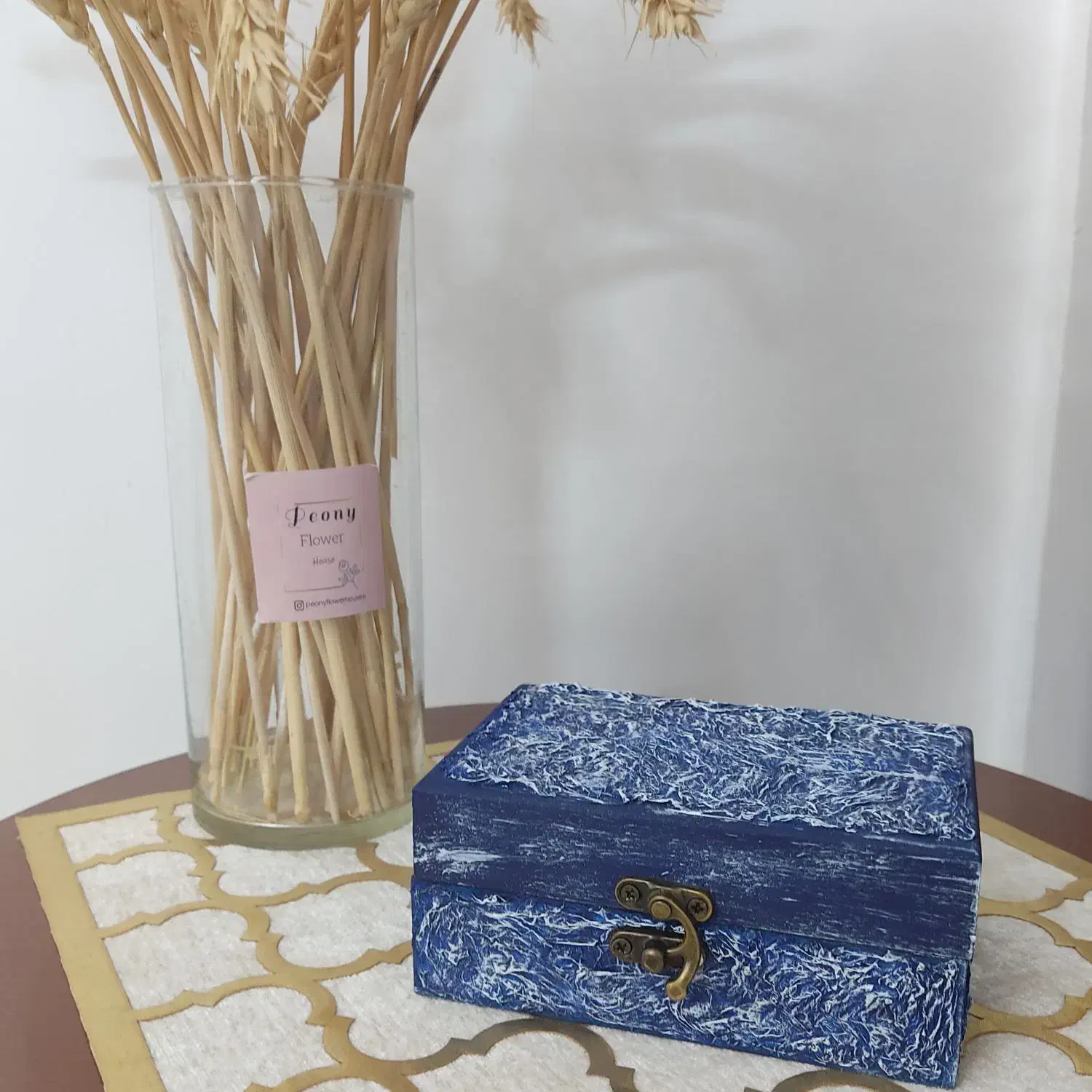 جعبه پتینه کاری شده|صنایع دستی و سایر لوازم تزئینی|سمنان, |دیوار