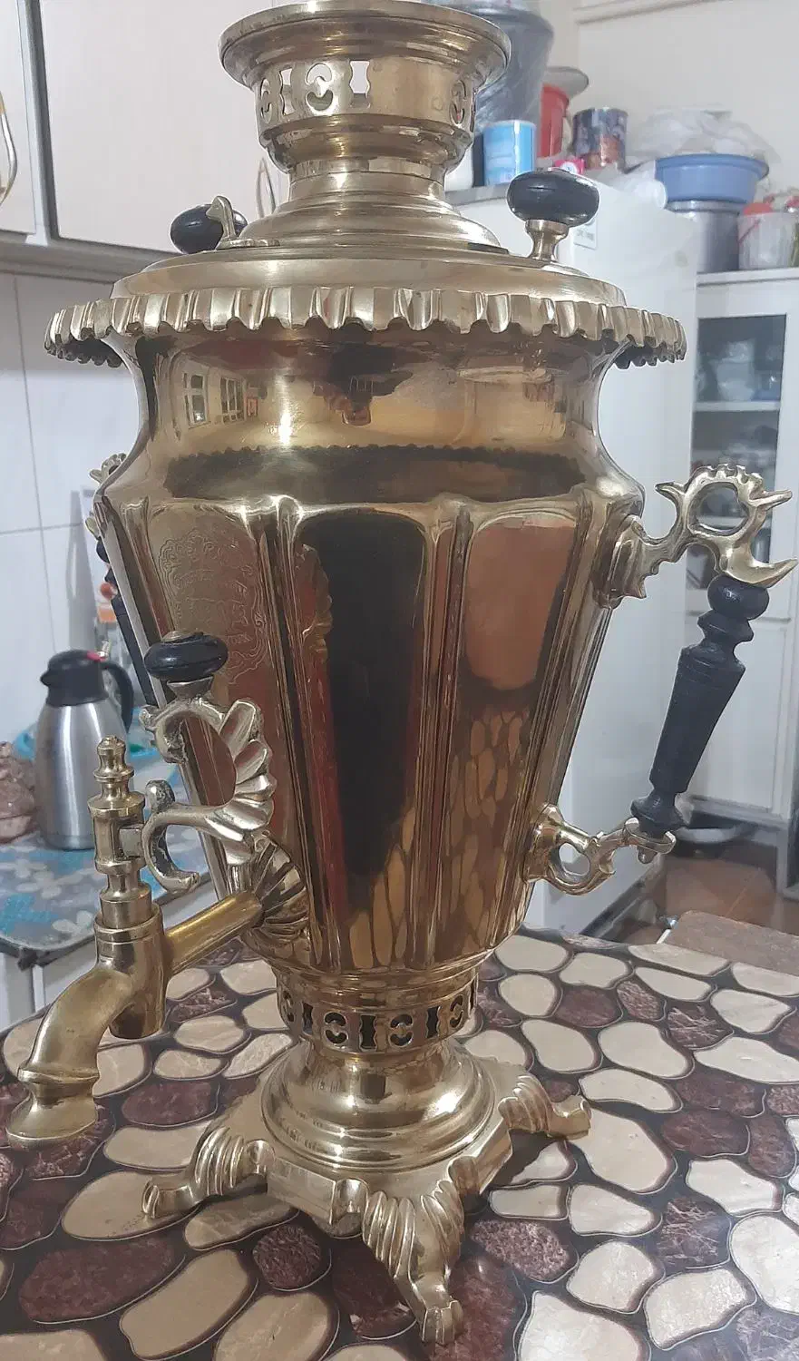 سماور زغالی آکبند آکبند|سماور، چای‌ساز، قهوه‌ساز|تبریز, |دیوار