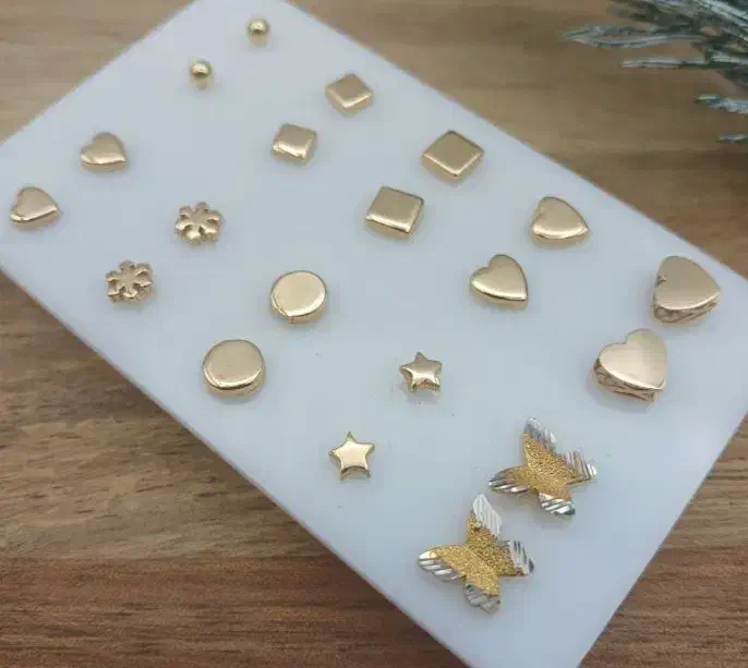 گوشواره گوی طلا نیم گرمی جذاب|جواهرات|آبادان, |دیوار