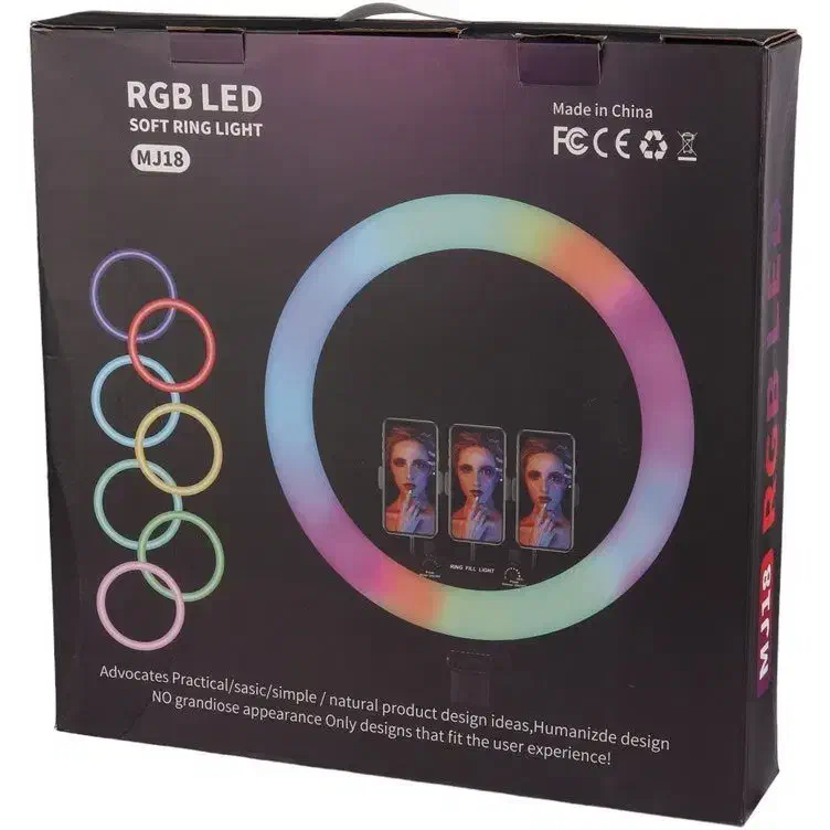رینگ لایت mj18 همراه پایه|لوازم جانبی موبایل و تبلت|مشهد, امین آباد|دیوار