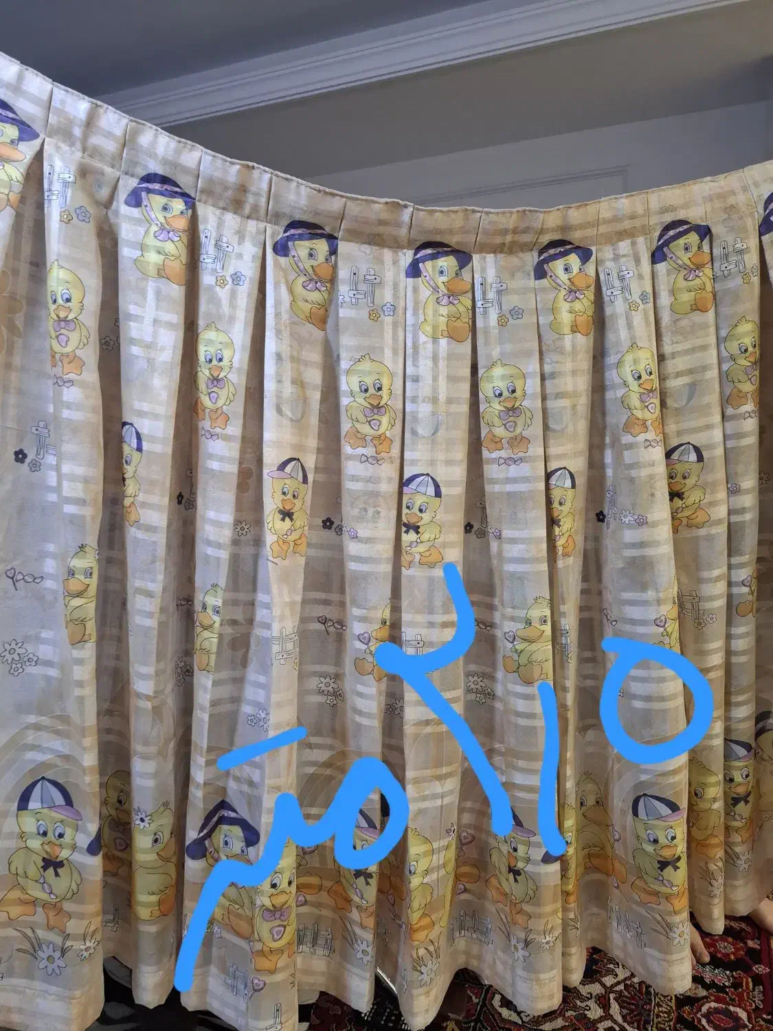 پرده حریرکتان ترکیه|پرده، رانر، رومیزی|تبریز, |دیوار