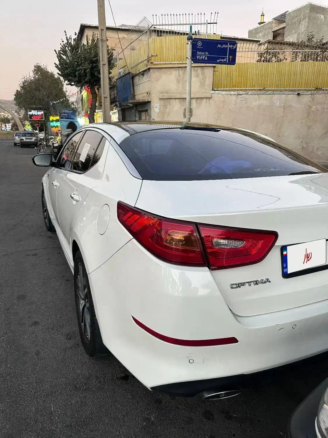 اپتیما ۲۰۱۴ سفید|خودرو سواری و وانت|شیراز, اصلاح‌نژاد|دیوار