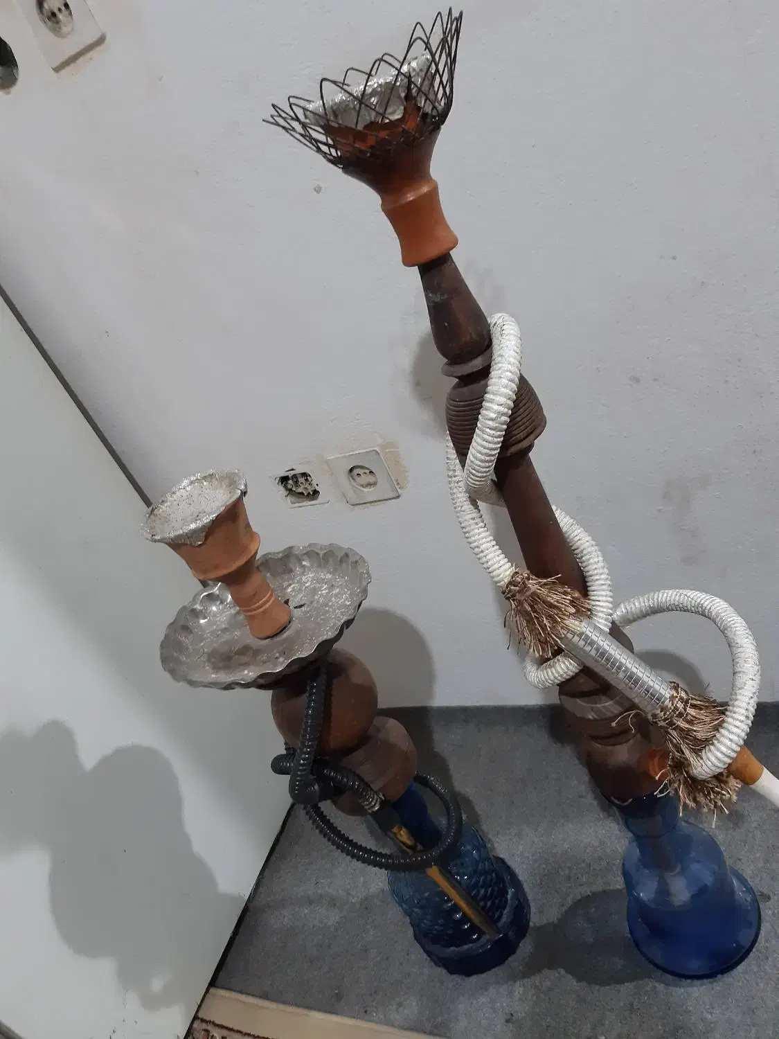 دو عدد قلیان دوسیب سنندجی|کلکسیون و سرگرمی|کرمانشاه, |دیوار