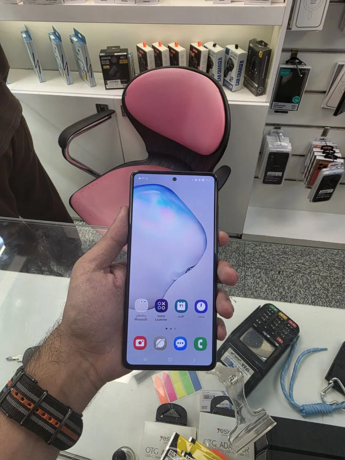 Note 10 lite 128G با قلم کلکسیونی|موبایل|کرج, عظیمیه|دیوار