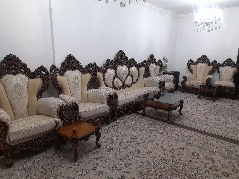 فروش مبل ۹نفره|مبلمان خانگی و میز عسلی|میاندوآب, |دیوار