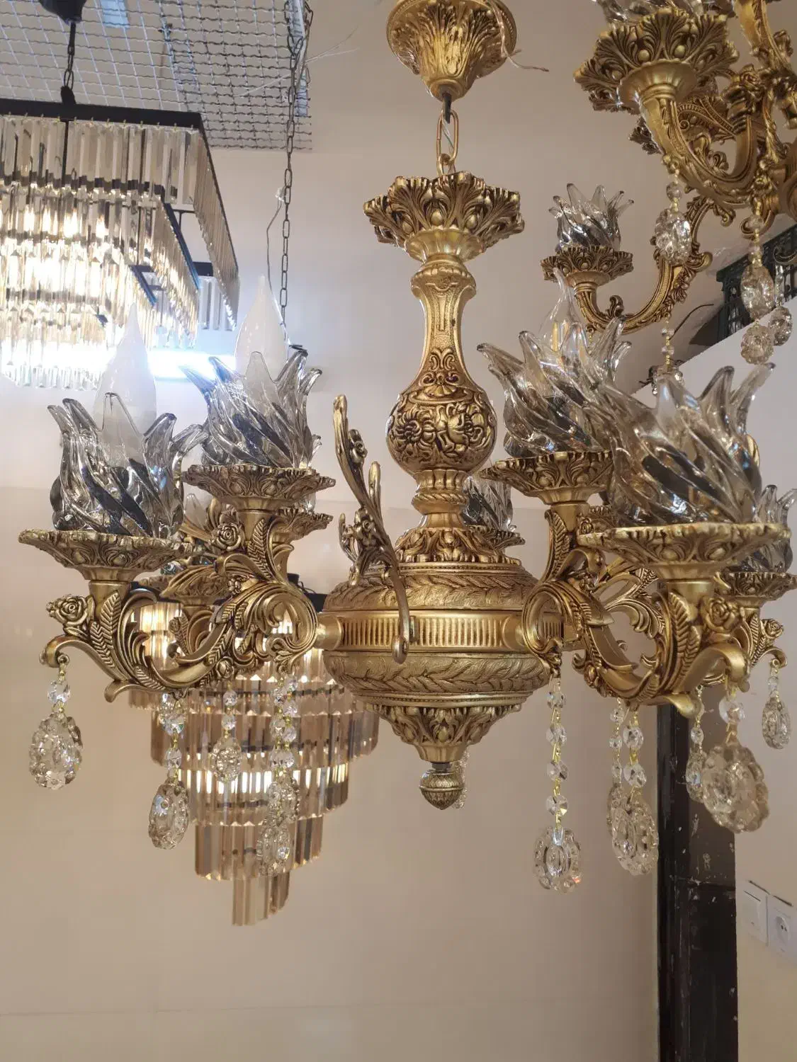 لوستر۱۰شعله فقط۳میلیون|لوستر و چراغ آویز|مشهد, نوید|دیوار