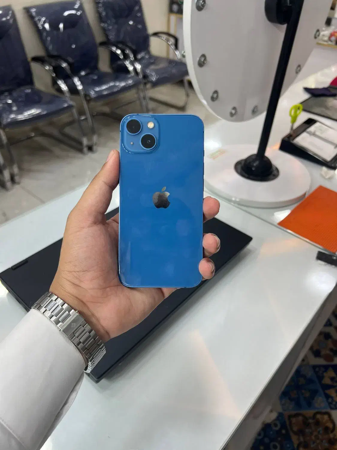 آیفون 13 نرمال آبی|موبایل|ایرانشهر, |دیوار