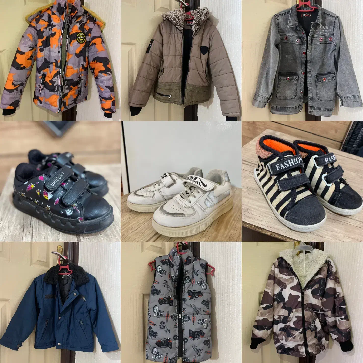 کاپشن بچگانه فقط ۲۰۰ کفش ها ۱۰۰|کفش و لباس بچه|علی‌آباد کتول, |دیوار