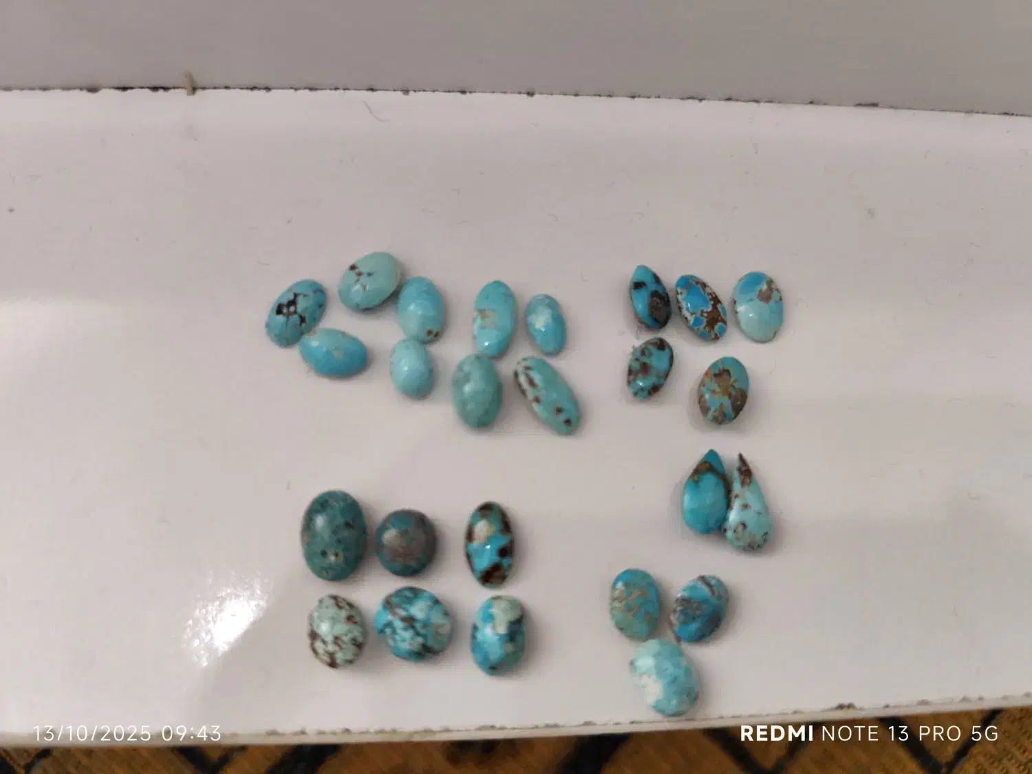 سنگ فیروزه نیشابور اصل|جواهرات|زرند, |دیوار