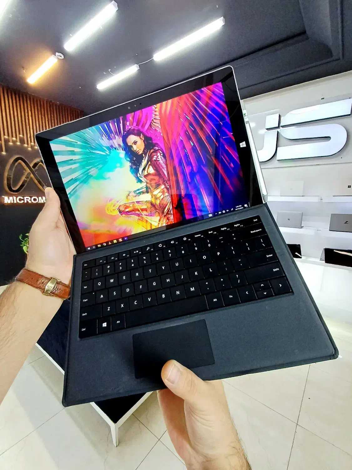 لپتاپ تبلت شو قلم ساپورت سرفیس اقتصادی microsoft|رایانه همراه|نیشابور, دارایی|دیوار