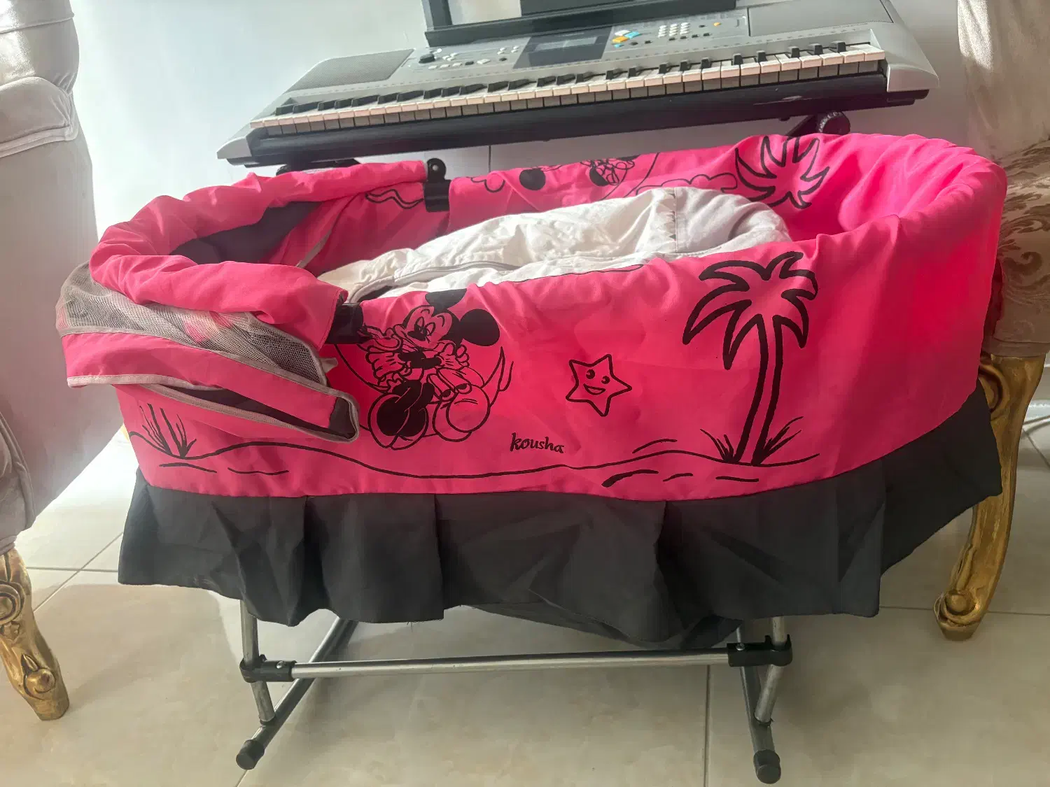 گهواره کنار تخت مادر|تخت و صندلی بچه|تهران, حکیمیه|دیوار