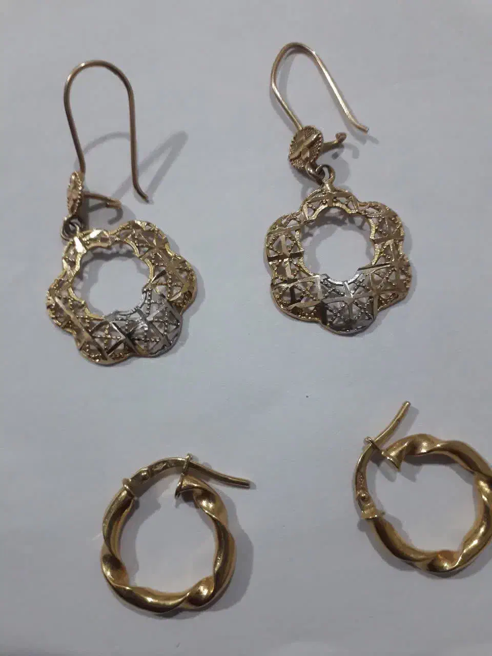 گوشواره طلا بدون اجرت|جواهرات|کرج, شهرک جهان‌نما|دیوار