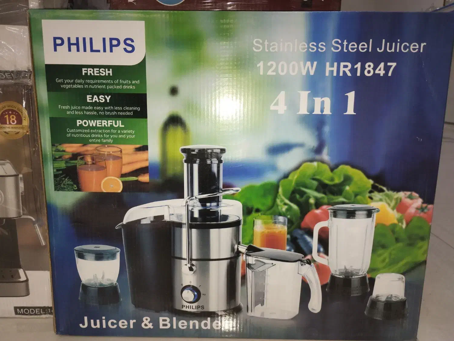 آبمیوه گیر ۴کاره فیلیپس|آبمیوه‌گیر و آب‌مرکبات‌گیر|پلدختر, |دیوار