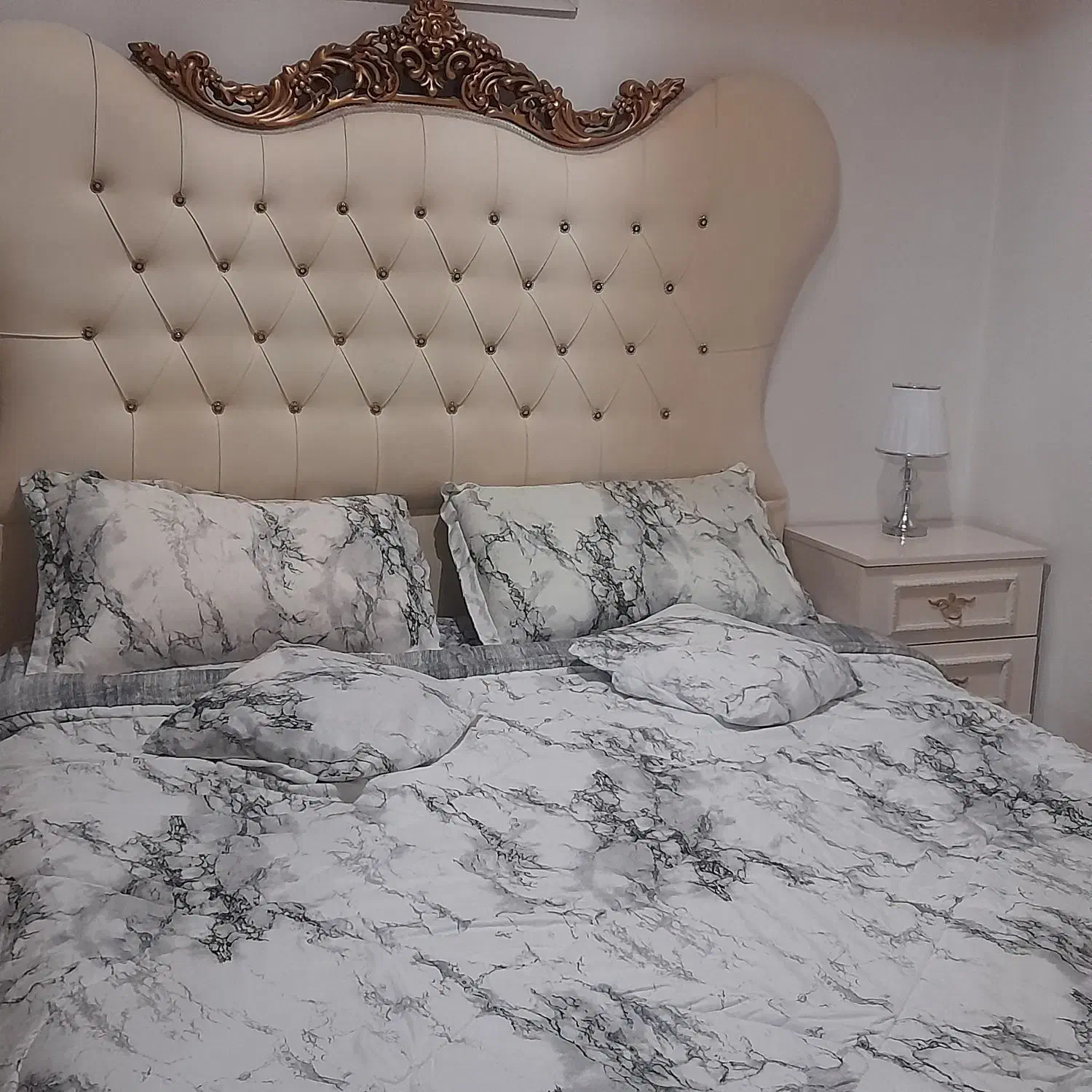 تخت خواب دونفره|تخت و سرویس خواب|خرم‌آباد, |دیوار