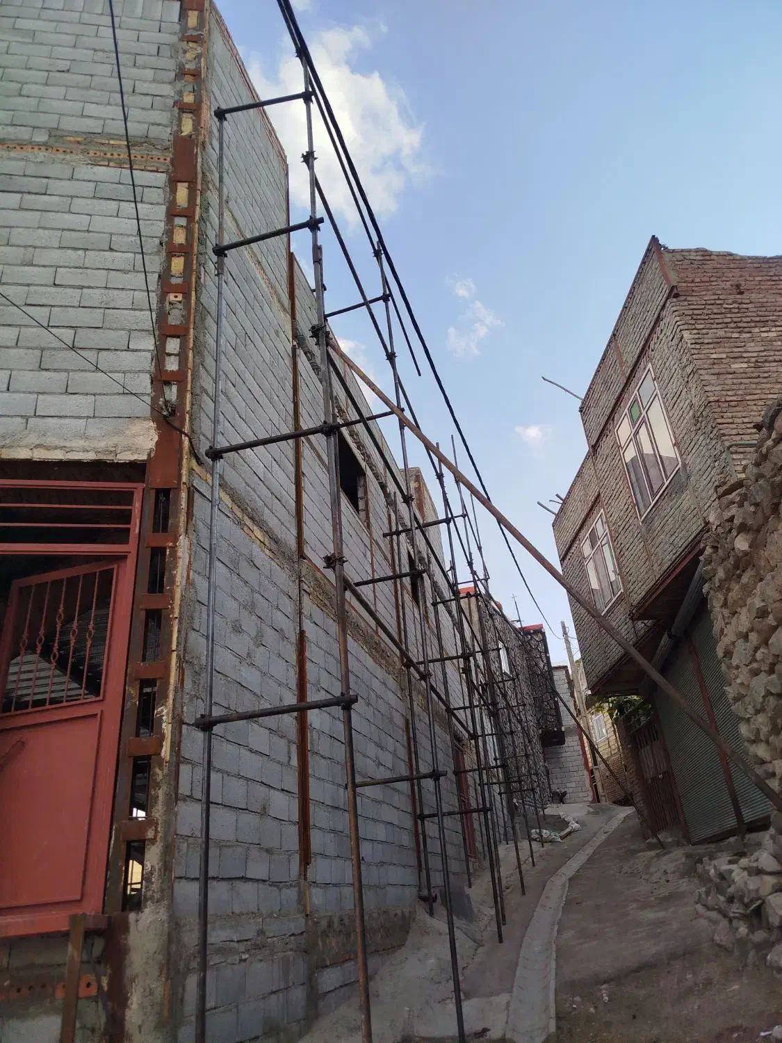 داربست فلزی چادر کشی با قیمت مناسب|خدمات پیشه و مهارت|تبریز, |دیوار