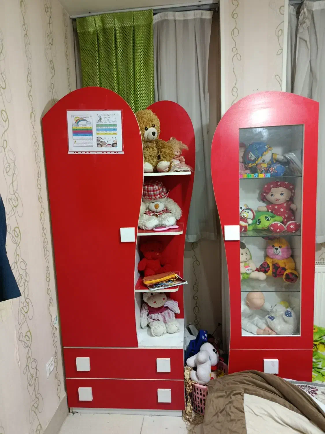 سرویس خواب|تخت و صندلی بچه|فولادشهر, مسکن مهر فولادشهر|دیوار