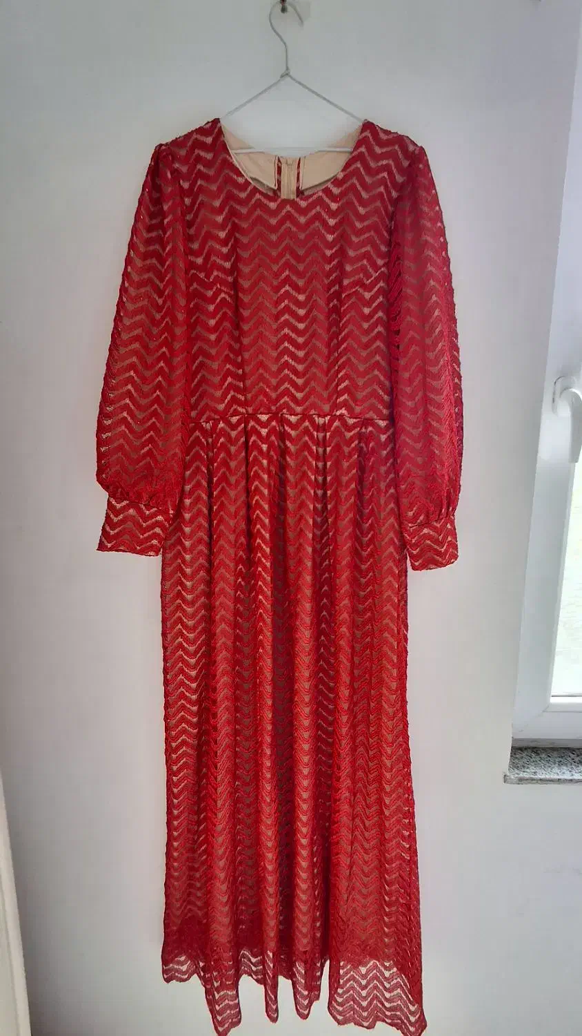 لباس مجلسی زنانه قرمز|لباس|لوندویل, |دیوار