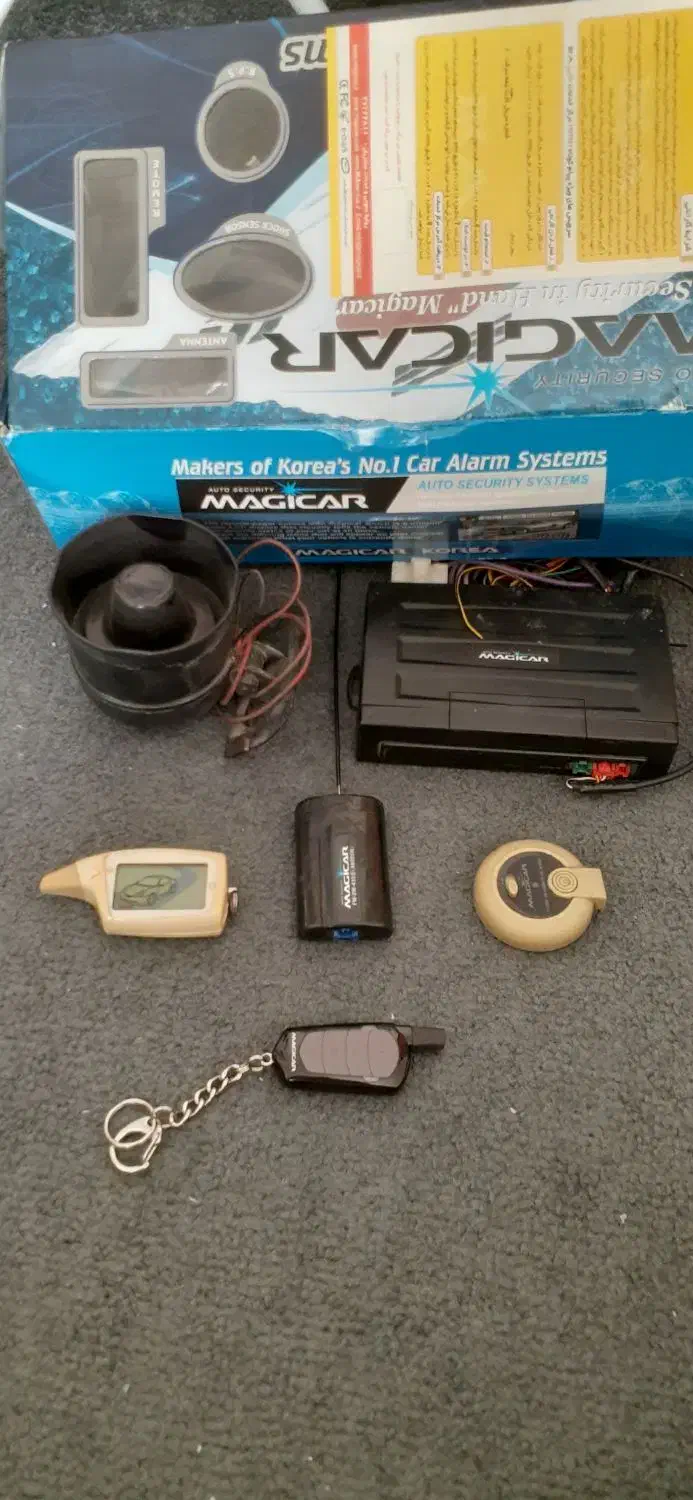 دزدگیر مجیکار اصل کره با تمام لوازم|قطعات یدکی و لوازم جانبی|میاندوآب, |دیوار