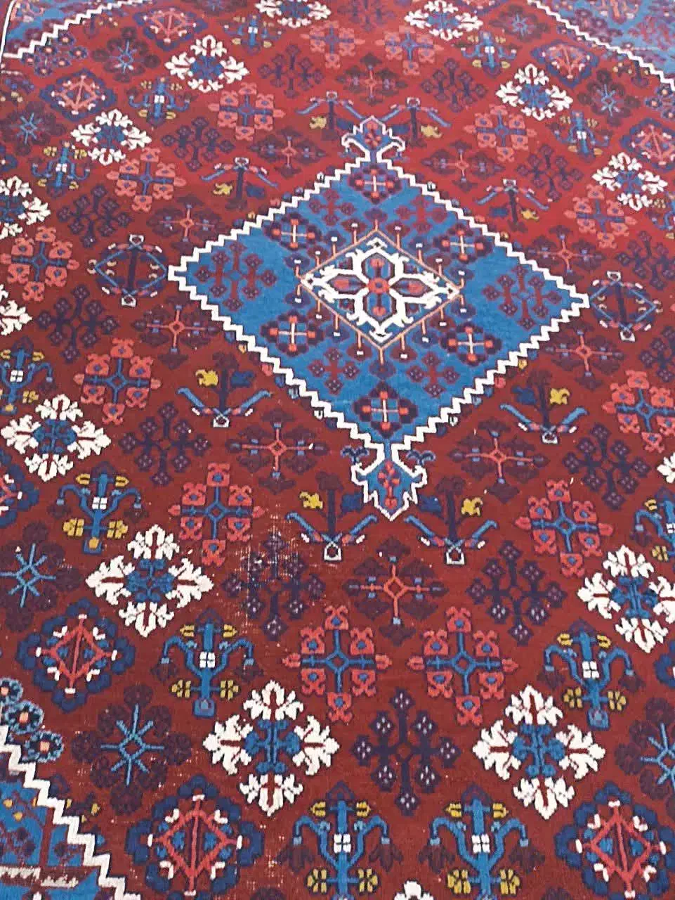 قالی دست بافت جوشقانی ۶متر|فرش|کاشان, کشاورز|دیوار