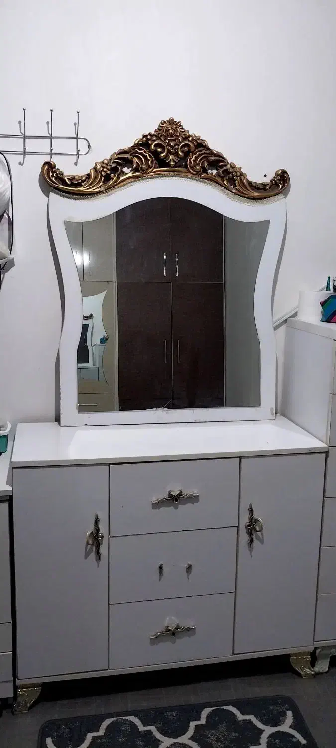 تخت خواب دونفره|تخت و سرویس خواب|ایذه, |دیوار