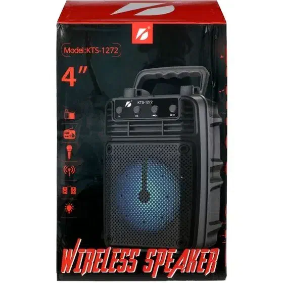 اسپیکر بلوتوثی قابل حمل کی تی اس KTS-1272|پخشکننده همراه|بوشهر, |دیوار