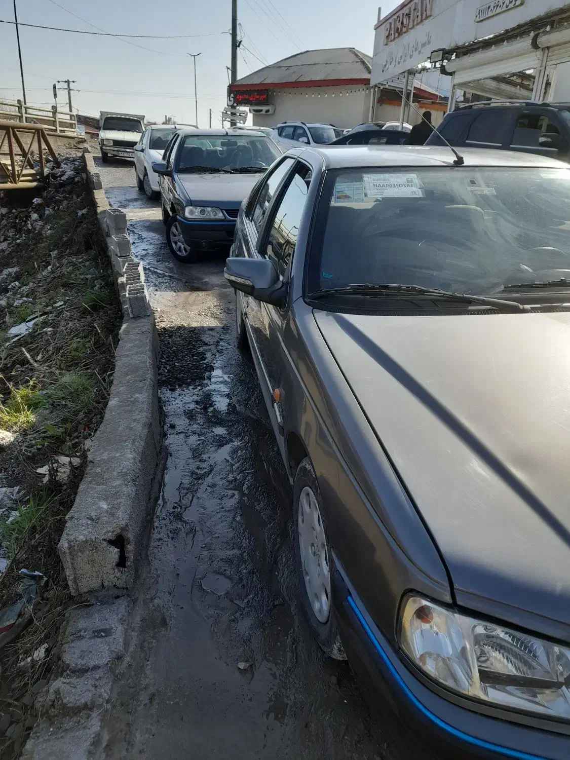 پژوپارس مدل ۹۲دوگانه سوز کارخانه|خودرو سواری و وانت|آستانه اشرفیه, |دیوار