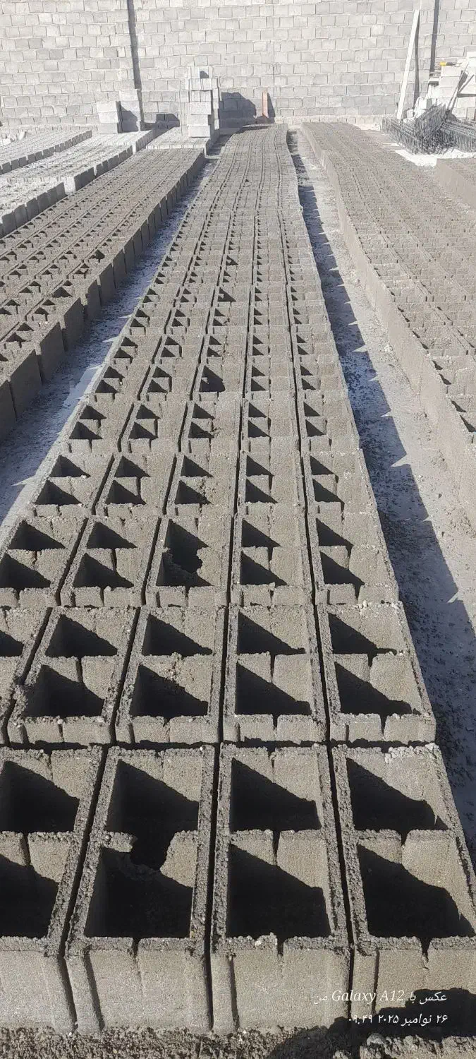 بلوک دیواری نقد و چک|مصالح و تجهیزات ساختمان|نجف‌آباد, قلعه سفید|دیوار