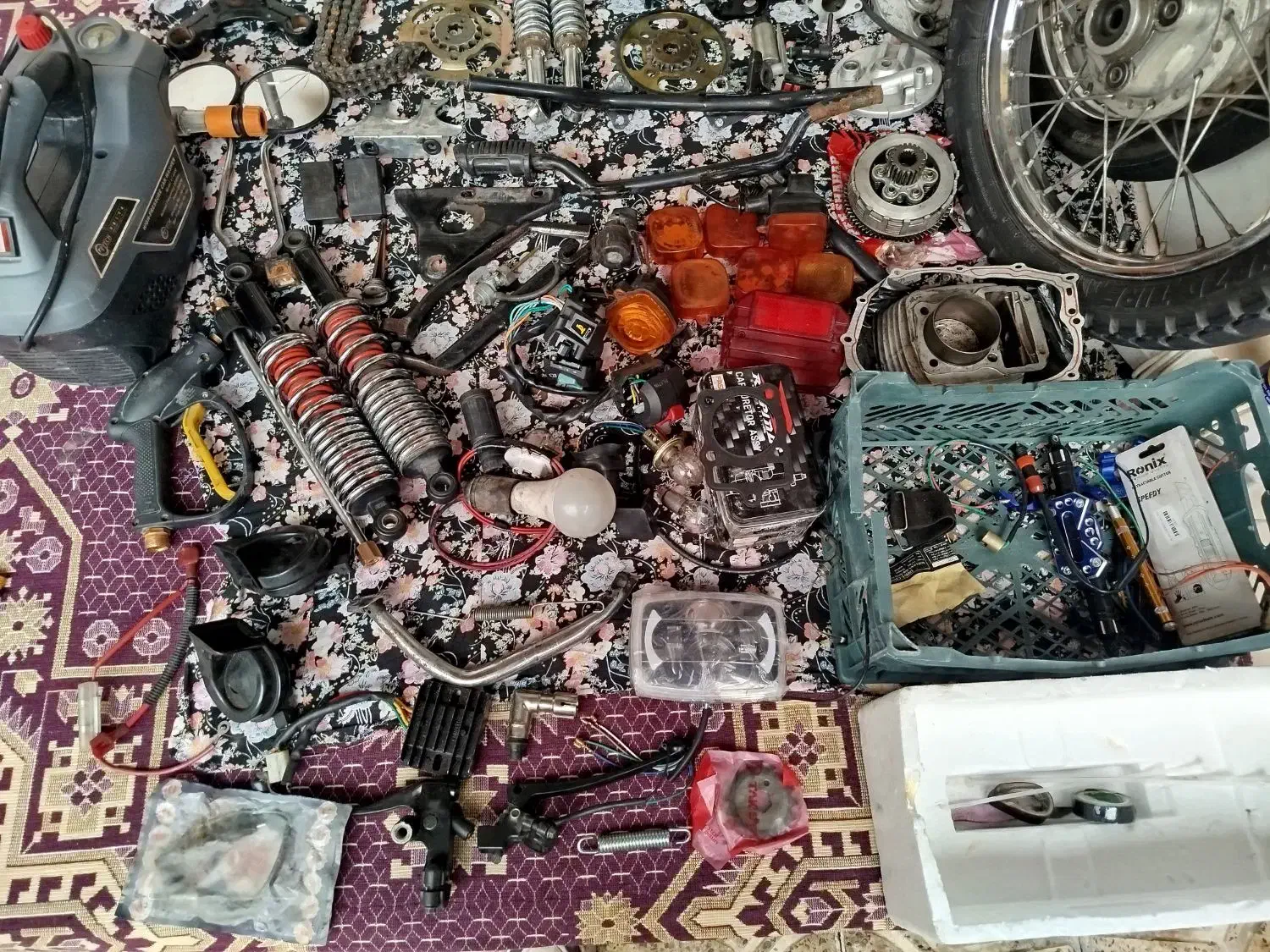 لوازم هوندا نو وکارکرده|قطعات یدکی و لوازم جانبی|رشت, تازه آباد|دیوار