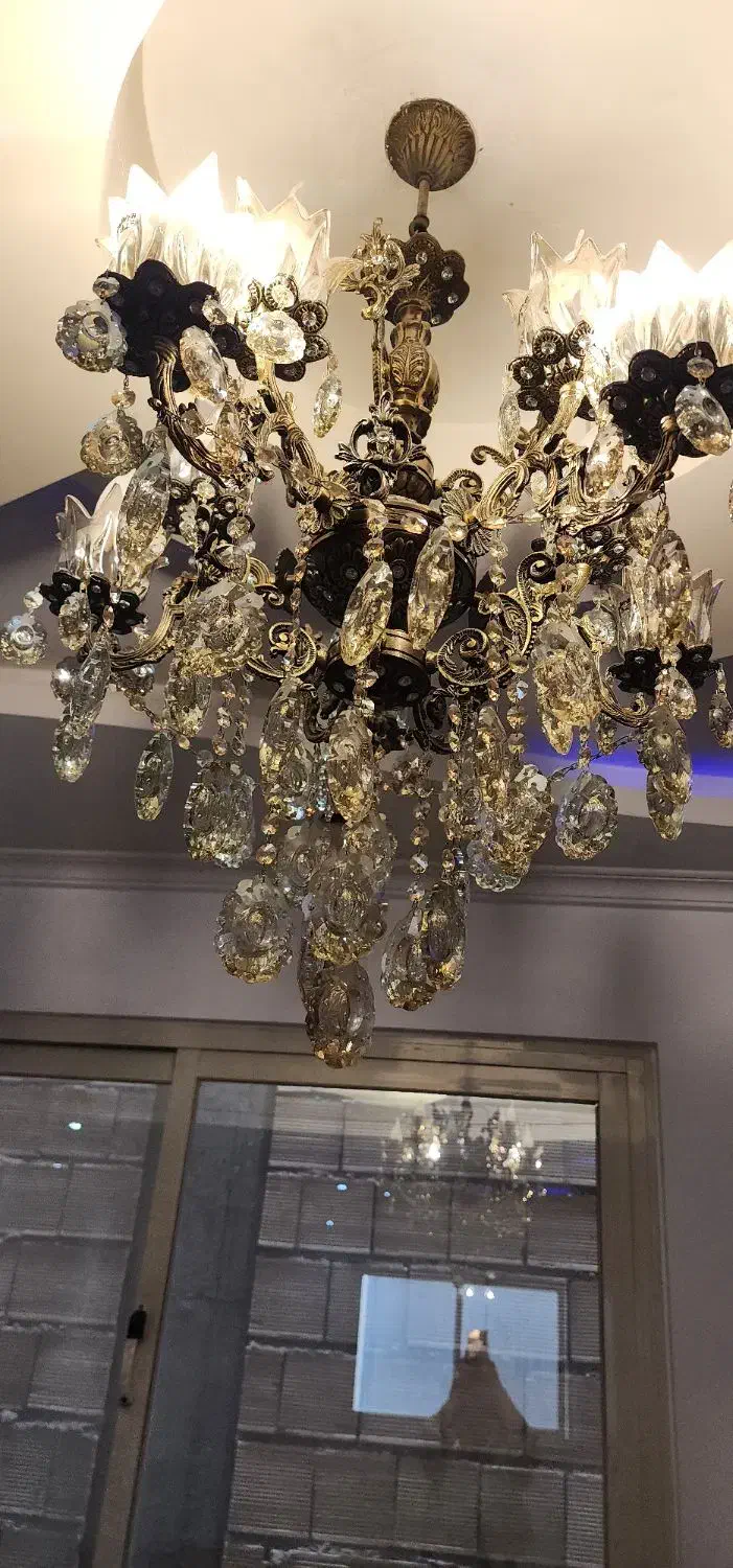 لوستر|لوستر و چراغ آویز|رشت, شهرک قدس|دیوار