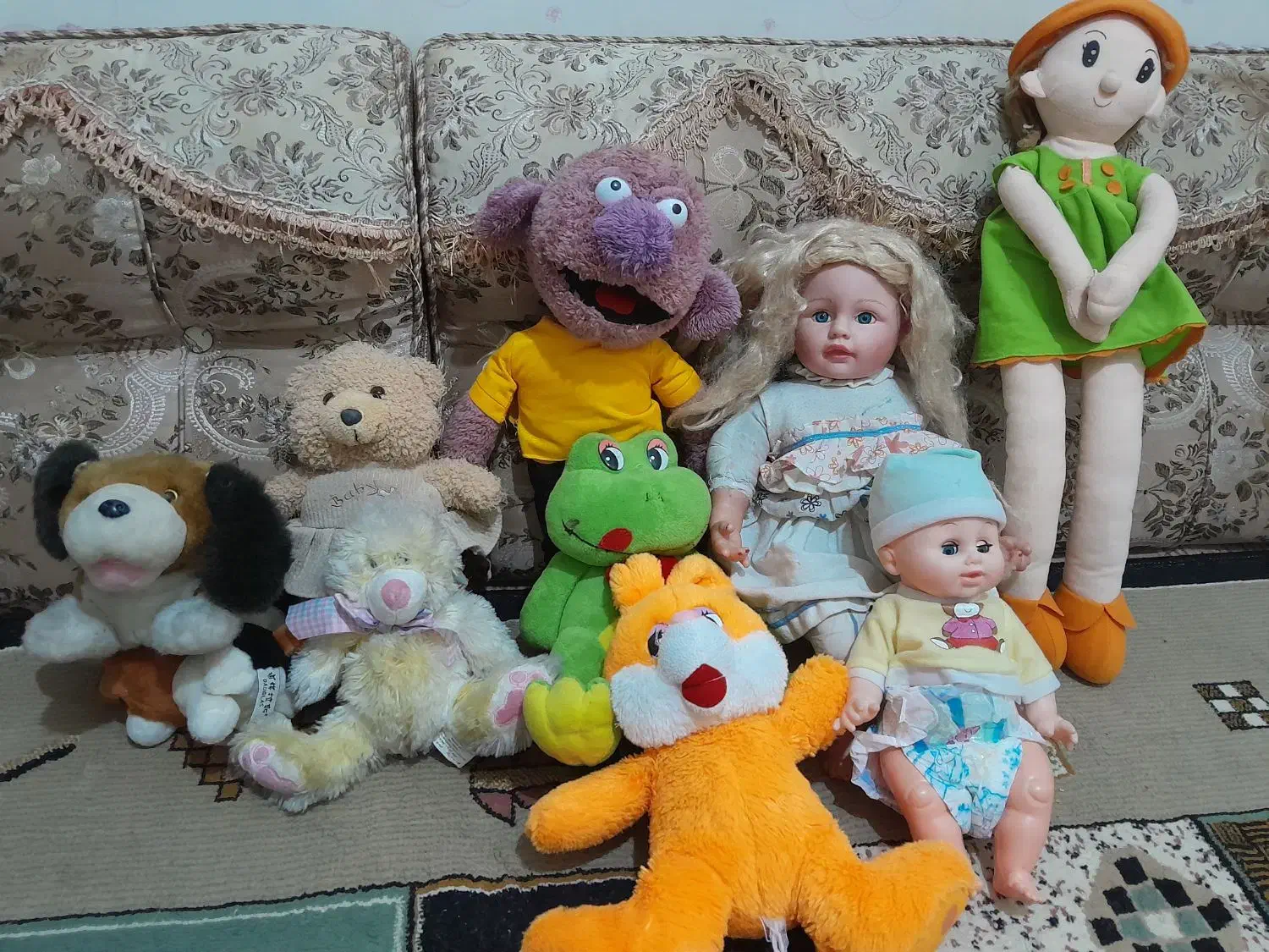 فروش اسباب بازی های عروسکی با صدا|اسباببازی بچه|دوگنبدان, |دیوار