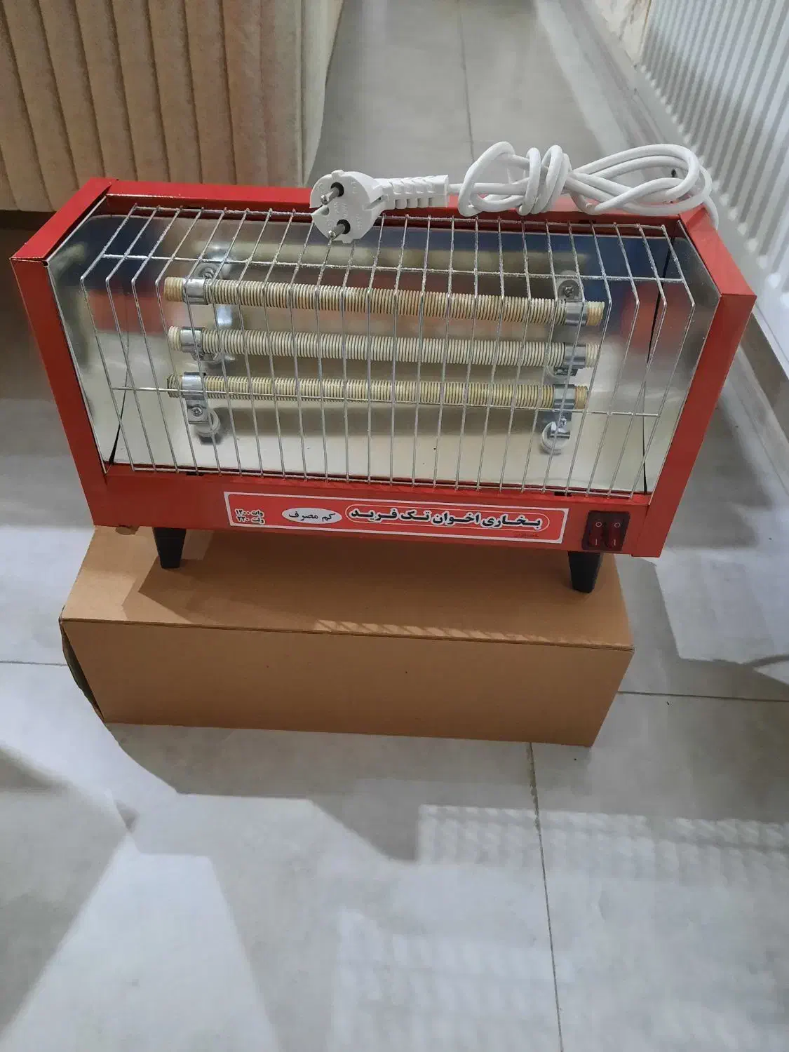 بخاری برقی اخوان فرید|بخاری، هیتر، شومینه|گنبد کاووس, |دیوار