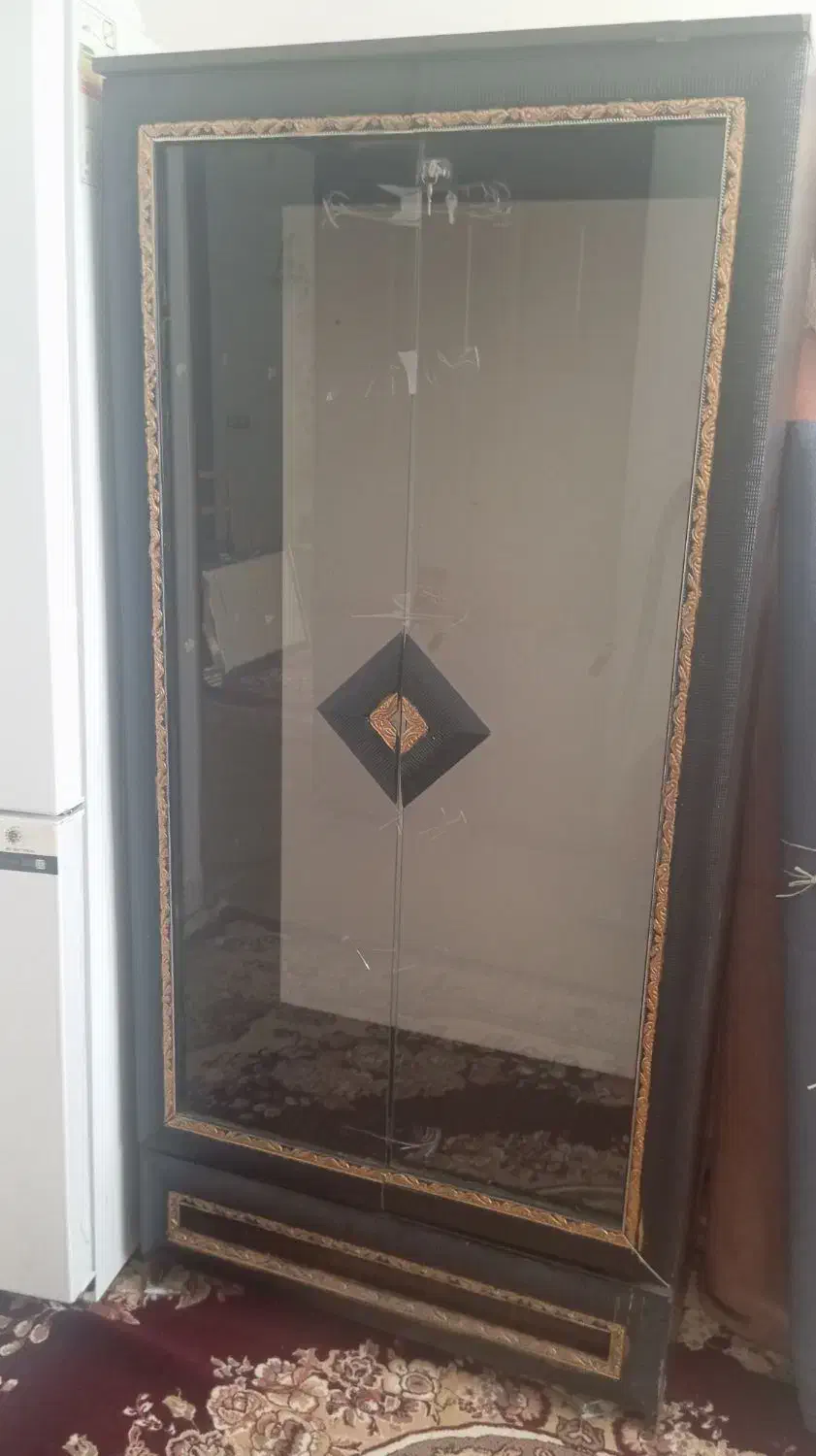 بوفه|بوفه، ویترین، کنسول|گلبهار, شهر جدید گلبهار|دیوار