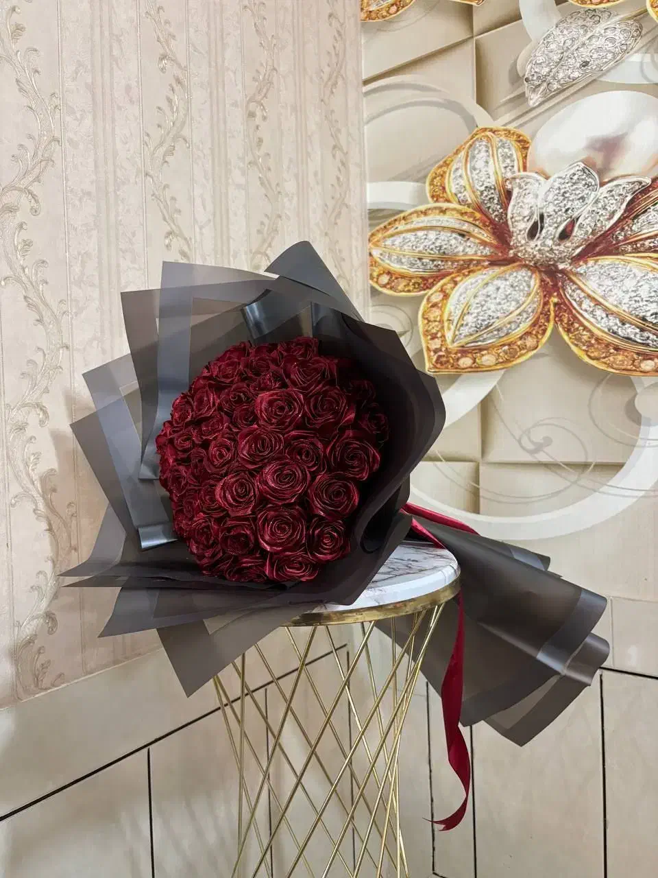 آموزش گل ربانی|گل مصنوعی|خرم‌آباد, |دیوار