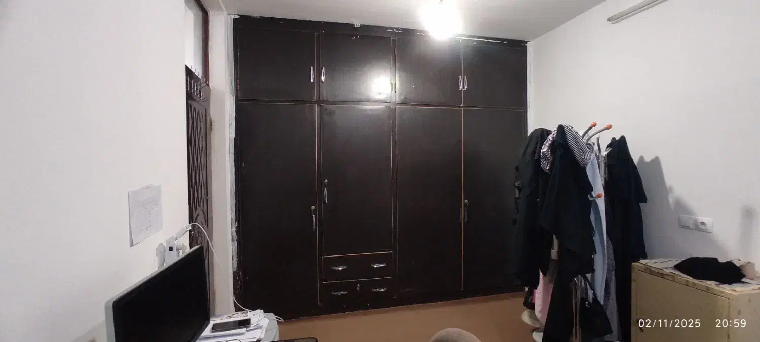 کمد دیواری با چوب روسی|جاکفشی، کمد، دراور|شوشتر, |دیوار