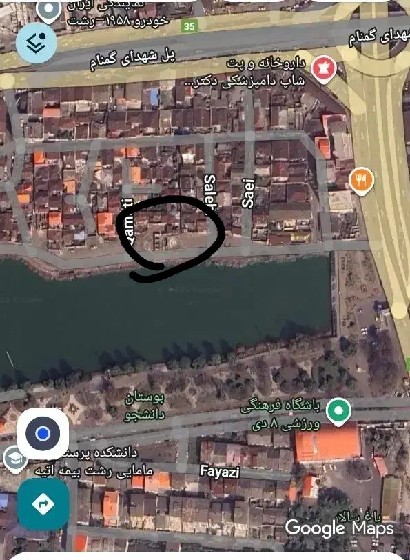 ۱۱۰ متر کلنگی سند دانشجو|فروش زمین و ملک کلنگی|رشت, حافظ آباد|دیوار