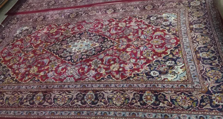 فرش لاکی دستباف ۱ جفت ۶ متری|فرش|مشهد, فرهنگ|دیوار