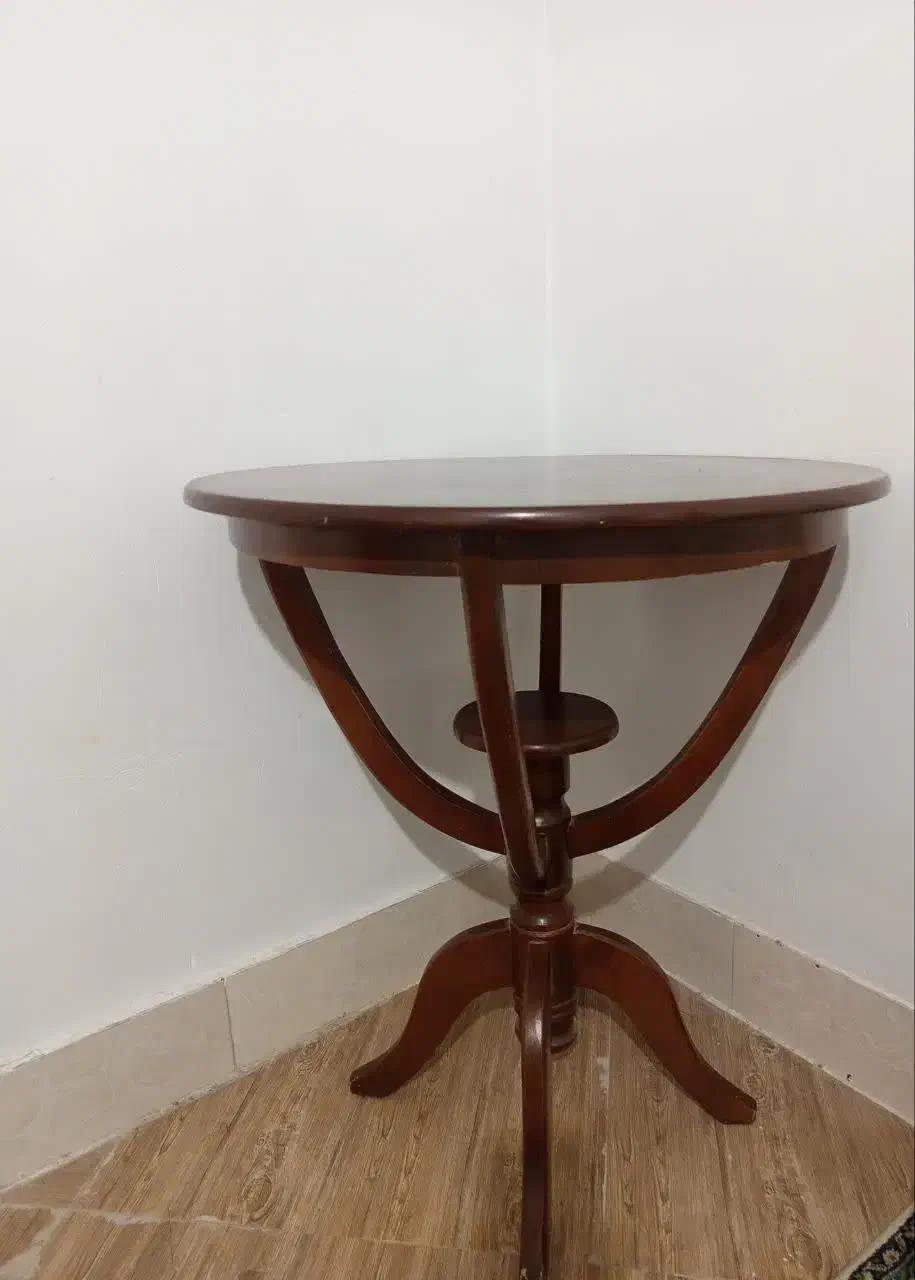 میز خاطره پایه وسط چوبی|مبلمان خانگی و میز عسلی|خمین, |دیوار