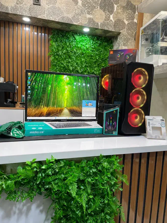 پکیج کامپیوتر کامل کیس،مانیتور،کیبورد،موس،اسپیکر|رایانه رومیزی|اهواز, طالقانی|دیوار